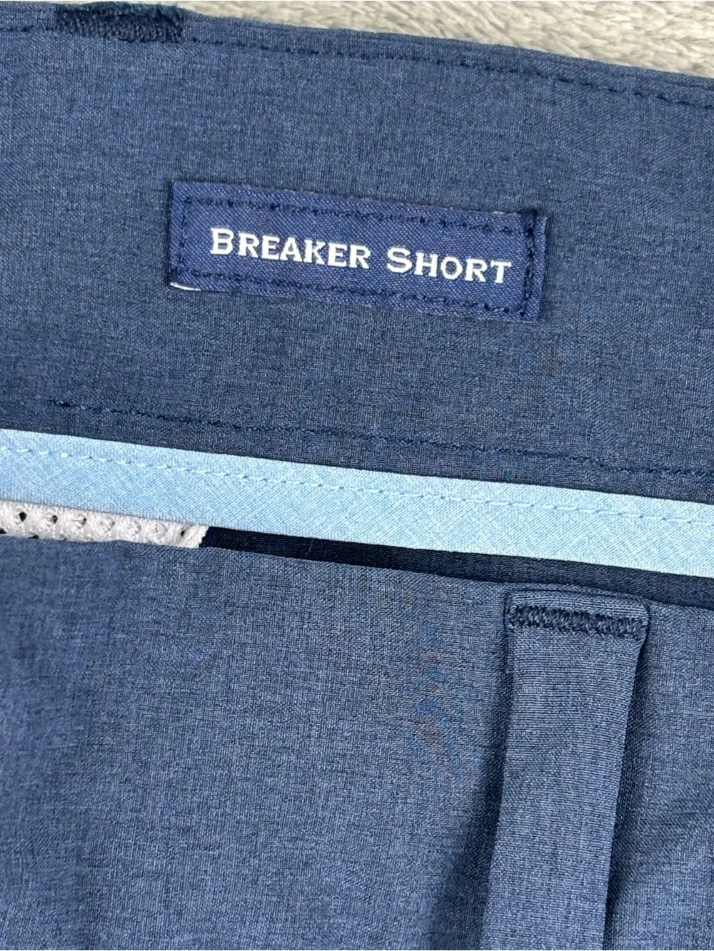 Vineyard Vines Shorts Mens 40 Blue Stretch Performance Breaker‎ Stretch